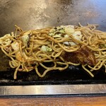 ぼてふく - ミックス入りそば（辛口）