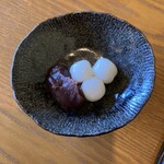 蕎麦茶寮 きむら - 白玉あんこアップ