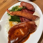 レストラン潮 - 料理写真:山形豚のジャンボランチ
