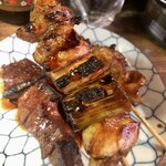 福福 やきとり店 - ねぎま　¥100-