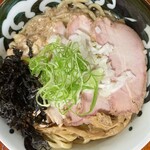 中華そば 仁平 - まぜそば(大盛り)TPミックスちゃあしう