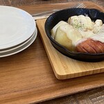 木かげのカフェ - ラクレットチーズ