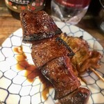 福福 やきとり店 - 豚レバー　¥100-