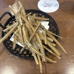 割烹蒲焼 大観楼 - 骨せんべい