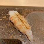鮨 銀座 おのでら - ボタンエビ