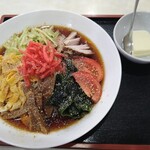 高社郷 - 冷やし中華 1250円 大盛 100円