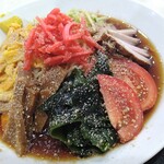 高社郷 - 冷やし中華 1250円 大盛 100円