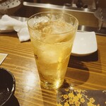 炭と串 Mocku Mocku - シーバスリーガル ミズナラのハイボール(…だった気がする……苦笑)