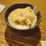 炭と串 Mocku Mocku - お通し(……だった気がする、、、笑)