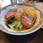 楽珍 - 冷やし中華❗️綺麗ですね(´∀｀)⭐️⭐️