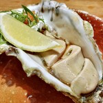 千ふく - 特大 岩牡蠣ポン酢