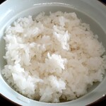 月山軒 - ごはんは丼いっぱいでしたが、3割位減らしてもらいました(笑)