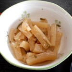 月山軒 - 大根のけんちん‥