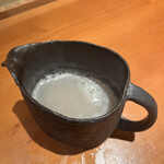 玉笑 - とろとろの蕎麦湯