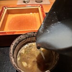 玉笑 - 蕎麦湯を足して