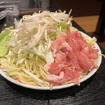 お好み焼き・もんじゃ しあわせや - 豚肉焼きそば　700円