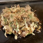 お好み焼き・もんじゃ しあわせや - しあわせ天　1,000円