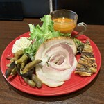 バルハチゴー - 前菜盛り合わせ