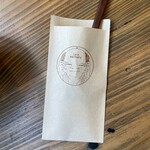 まんまる - 箸袋にも北斎。