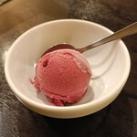 創作イタリアン Gemelli - カシスのシャーベット