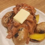 北海道産ジャガバター炭火焼き（函館塩辛バター）
