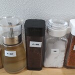 らーめん彩遊記 - 卓上調味料