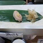 立食い寿司 根室花まる 丸の内オアゾ店 - 帆立の白子