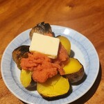 北海道産ジャガバター炭火焼き（たらこバター）