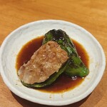  ピーマンきたぎんミンチ詰め