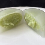久栄堂菓子舗 - 『水まんじゅう(枝豆あん)』