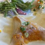 マスタードシード・電車食堂 - 前菜三種