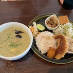 カメイノ食堂 - グリーンカレー