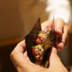 銀座 しのはら - まぐろ巻き