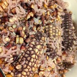 ウエストパパ - 大和ルージュのリゾット：鍋の中