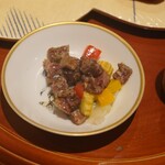 銀座 しのはら - 飛騨牛のタルタルステーキ