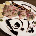 ウエストパパ - シマアジのカルパッチョ