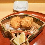 銀座 しのはら - ふぐの唐揚げ