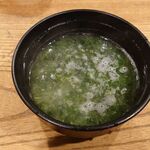 たっぷり生海苔汁