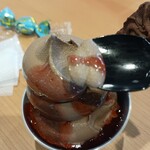 BON OKAWA 軽井沢チョコレートファクトリー - ストロベリーソースがとても美味しい♪