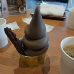 BON OKAWA 軽井沢チョコレートファクトリー - プレミアムソフトクリーム！映えますね