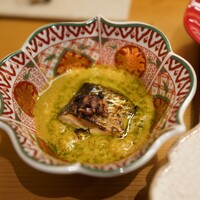 美会 - サンマのグリーンカレー