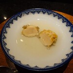 京極寿司 - アワビの断面