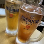 林海餃子酒場 - ビールと山楂酒