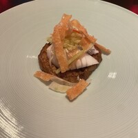 チャイナルーム - アオリイカのマーラー赤酢ソース