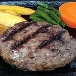 パピオット - ■炭火焼きハンバーグ①