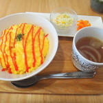 カフェユニゾン - ふわとろオムライス