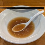 純手揉み中華 れん - こってり中華そば　ごちそうさまでした