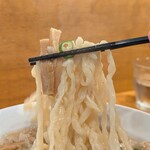 純手揉み中華 れん - メンマとネギの食感がナイス