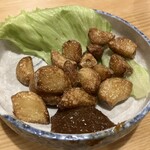居酒屋がんこ - ニンニク揚げ
