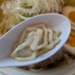 香福 - 曽我製麺の中太麺